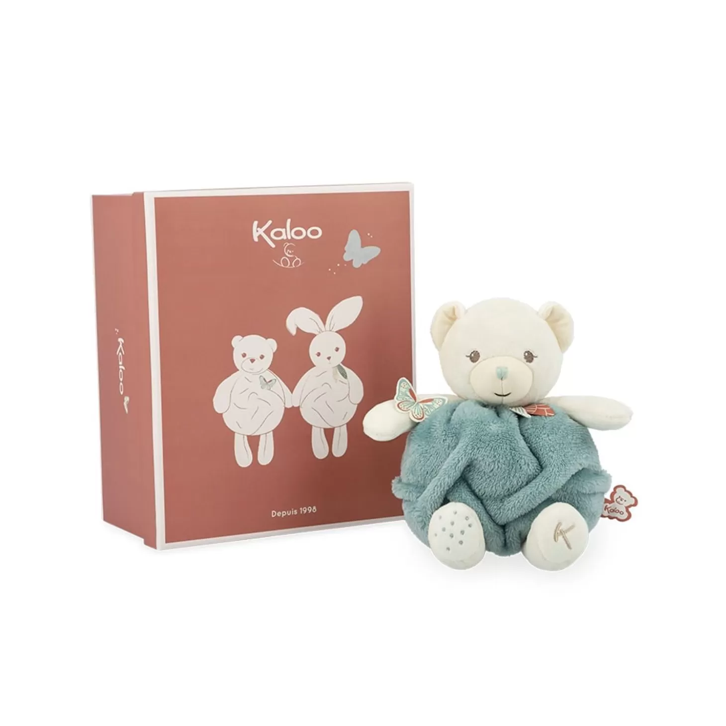 Kaloo Green Teddy Bear Bubble Of Love - 23 Cm (9 In)