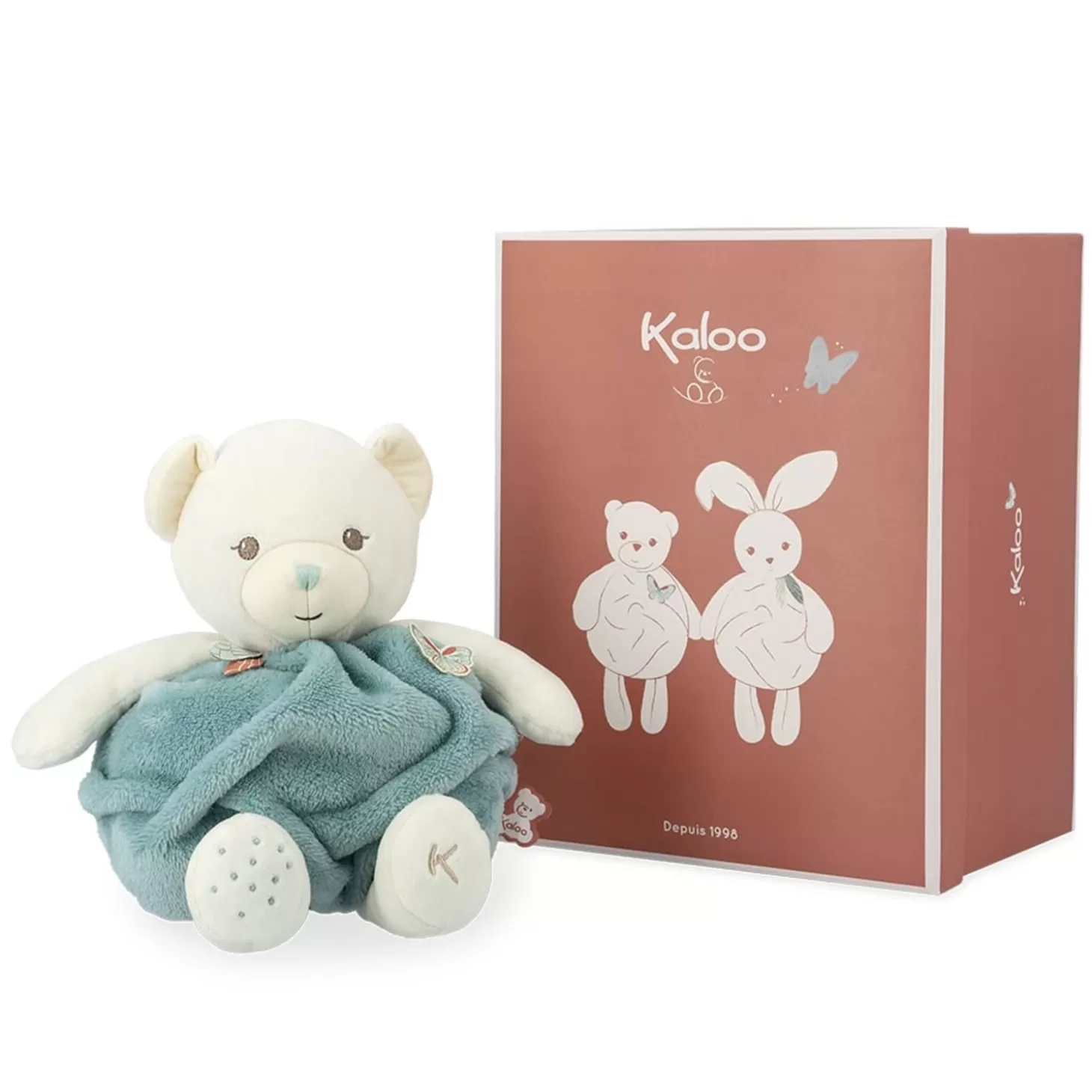 Kaloo Green Teddy Bear Bubble Of Love - 30 Cm (11.8 In)